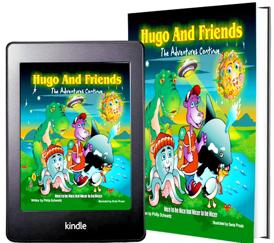 Hogo and Friends adventure story books available in kindle