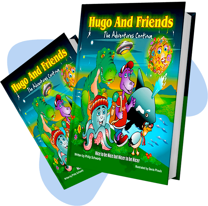 Hogo and Friends adventure story books for children's